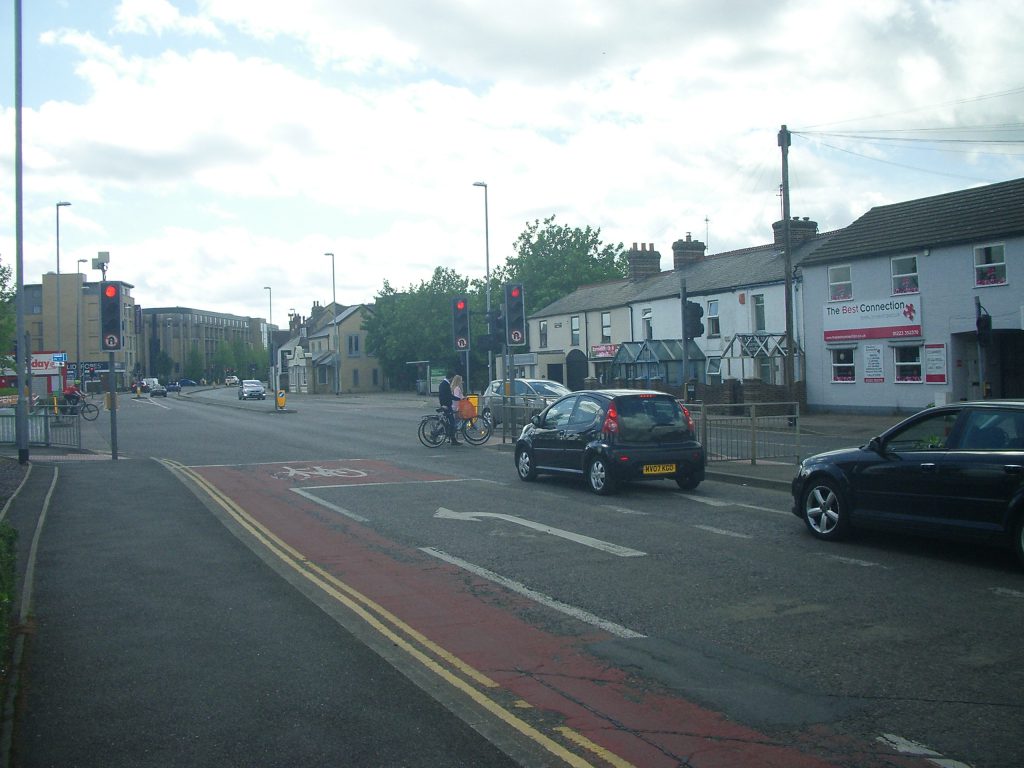 Newmarket Road Retail Park Junction